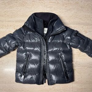 Kids SAM Puffer Jacket - Black
